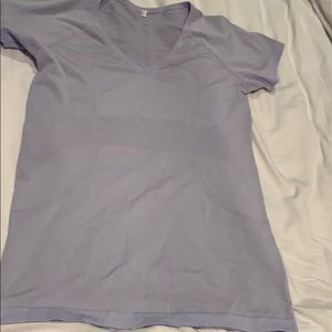 Lululemon light purple shirt